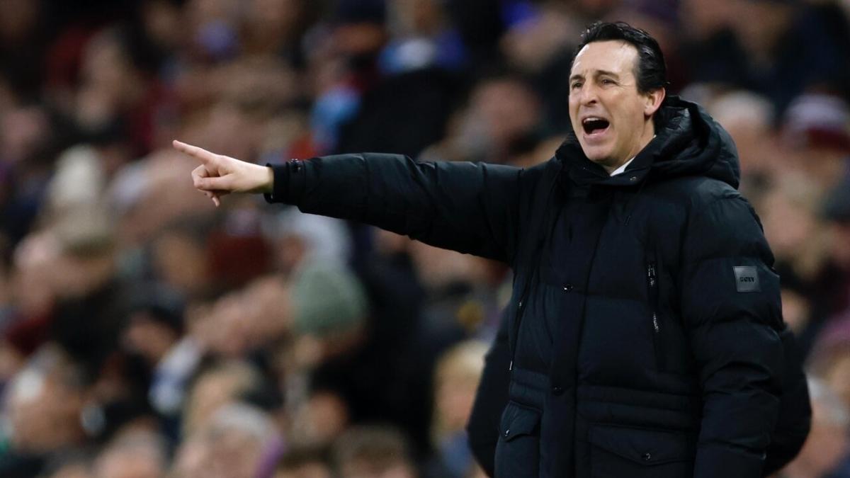 Aston Villa manager - Unai Emery